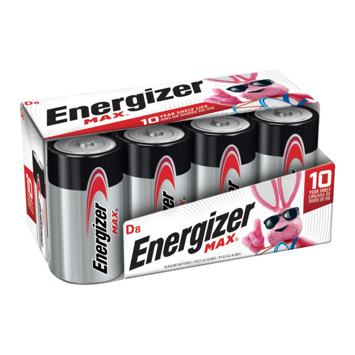 ENERGIZER MAX D Alkaline Batteries (8 pk.)