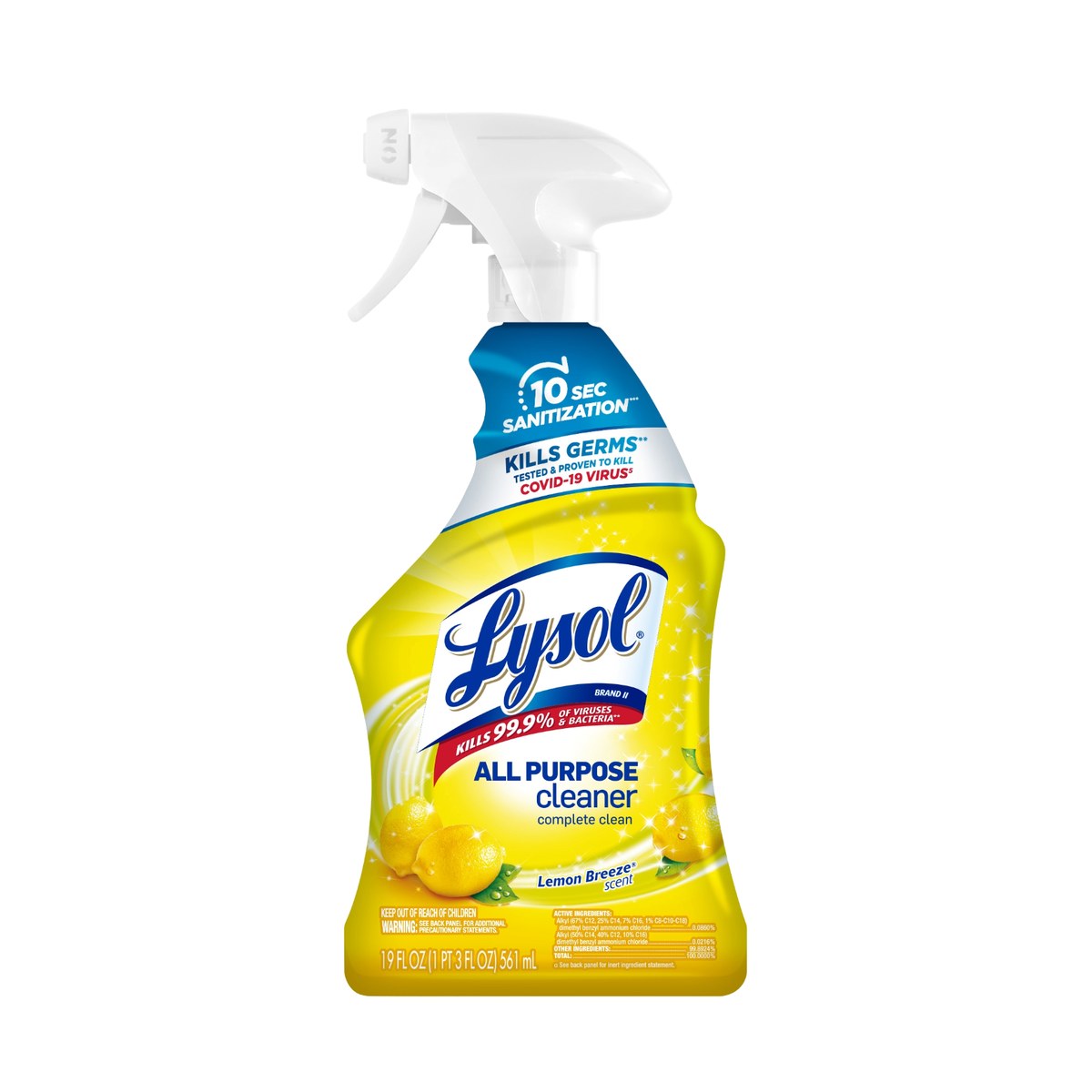 LYSOL All Purpose Cleaner Spray — Lemon Breeze