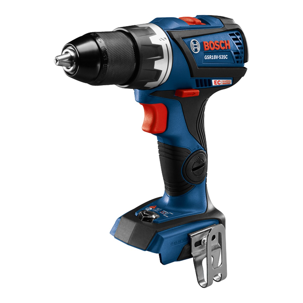 BOSCH 18V Brushless Connected-Ready 1/2 in. Drill/Driver (Tool Only, GSR18V-535CN)